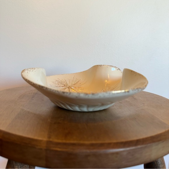 SOLD- Vintage MCM Atomic Starburst Design Dish Gift California Original #741 - Picture 6 of 16